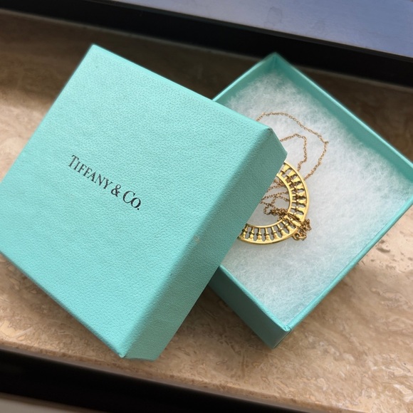 Tiffany & Co. Circular Gold Necklace - Picture 4 of 8